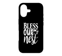 Bless Our Nest Cute Home Blessing Housewarming Case for iPhone 17