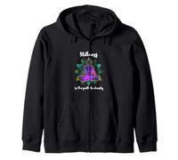 Bless Thankful Inspiration Motivational Grateful Zip Hoodie