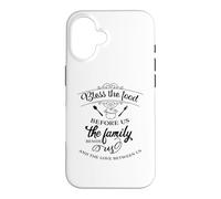 Bless The Food Before Us Family Beside Us Christian Case for iPhone 16