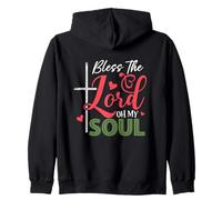 Bless The Lord Oh My Soul Zip Hoodie