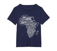 Bless The Rains Down in Africa Bless The rain in Africa T-Shirt, Women's Plus, Navy Blue, 5X