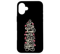 Bless This Home With Love Women Men KIds Tshirt America Tee Case for iPhone 16 Plus