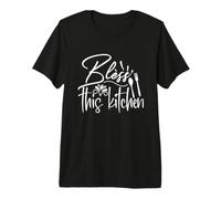 Bless This Kitchen Blessing Chef Premium T-Shirt