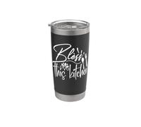 Bless This Kitchen Blessing Chef Stainless Steel Insulated Tumbler