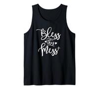 Bless This Mess T-Shirt Cute Christian Theme Shirt Tank Top