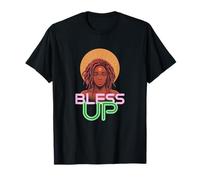 Bless Up - Rasta Woman with Dreadlocks T-Shirt
