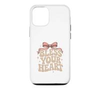 Bless Your Heart Leopard Pink Bow Case for iPhone 12/12 Pro