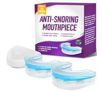 BlessEase Anti-Snoring Mouthpiece, Moldable and Reusable Anti Snoring Mouth Guard, Oral Device to Reduce Snoring, Comfortable Fit for Most of Mouth, Severe Snoring Version