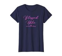 Blessed Abba T-Shirt, Women, Navy Blue, X-Small