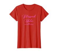 Blessed Abba T-Shirt, Women, Red, X-Small