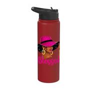 Blessed African American Christian Black Woman Religious Stainless Steel Insulated Water Bottle