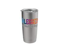 Blessed and Kind of A Mess Stainless Steel Insulated Tumbler