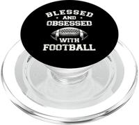 Blessed And Obsessed With Football PopSockets PopGrip for MagSafe