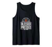 Blessed and Pressed Full Court Basketball Tank Top
