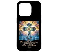 Blessed Are All Who Trust In Him Psalm 2:12 Verse Case for iPhone 15 Pro