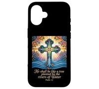 Blessed Are All Who Trust In Him Psalm 2:12 Verse Case for iPhone 16
