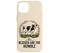 Blessed Are The Humble Cow Farm Christian Faith Case for iPhone 14 Plus