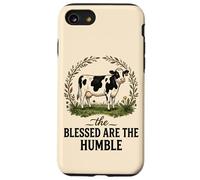 Blessed Are The Humble Cow Farm Christian Faith Case for iPhone SE (2020) / 7/8