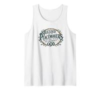 Blessed are The Peacemakers. Bible Verse Tank Top