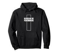 Blessed Are The Peacemakers - Christian Faith Pullover Hoodie