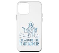 Blessed Are The Peacemakers. Jesus. Christian Faith. Peace Case for iPhone 12 mini