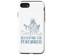 Blessed Are The Peacemakers. Jesus. Christian Faith. Peace Case for iPhone SE (2020) / 7/8