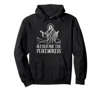 Blessed Are The Peacemakers. Jesus. Christian Faith. Peace Pullover Hoodie