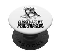 Blessed Are The Peacemakers - Matthew 5:9 PopSockets Adhesive PopGrip