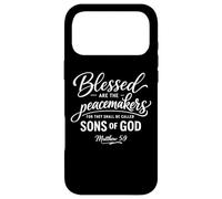 Blessed Are The Peacemakers Matthew 5:9 Scripture Bible Pray Case for iPhone 17 Pro Max