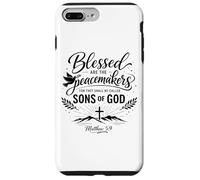 Blessed Are The Peacemakers Matthew 5:9 Scripture Bible Pray Case for iPhone 7 Plus/8 Plus