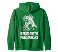 Blessed Are The Peacemakers - Matthew 5:9 Zip Hoodie