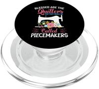 Blessed Are The Quilters For They Shall Be Called Piecemaker PopSockets PopGrip for MagSafe