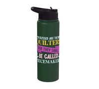 Blessed are The Quilters for They Shall Be Called Stainless Steel Insulated Water Bottle