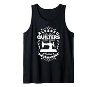Blessed are The Quilters for They Shall Be Called Tank Top