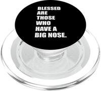 Blessed Are Those Who Have A Big Nose Owner Jokes & Memes PopSockets PopGrip for MagSafe