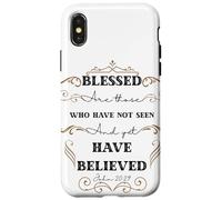 Blessed Are Those Who Have Not Seen John 20:29 Passover Case for iPhone X/XS