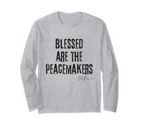 Blessed Are Those Who Mourn For They Will Be Comforted 5:4 Long Sleeve T-Shirt