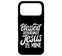 Blessed Assurance Jesus Is Mine Case for iPhone 17 Pro Max