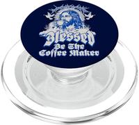 Blessed Be a Coffee Maker Coffee Church Saying PopSockets PopGrip for MagSafe