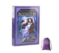 Blessed Be Cards Tarot Oracle,with bag,Firend Game,Fortune Telling Toys
