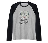 Blessed Be Make It Biodegradable Witch Eco Earth Tree O Life Raglan Baseball Tee