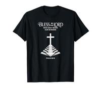 Blessed Be The Lord Who Bears Our Burdens Psalm 68 T-Shirt
