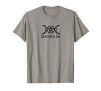 Blessed be - Wicca triple moon pentagram witchcraft wiccan T-Shirt