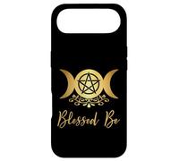 Blessed Be Wiccan Pagan Triple Moon Goddess and Pentacle Case for iPhone Air