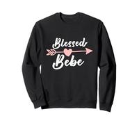 Blessed Bebe Arrow Heart Love Grandma Cute Funny Sweatshirt