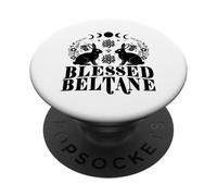 Blessed Beltane Blessings May Day Celebrations Pagan PopSockets Adhesive PopGrip