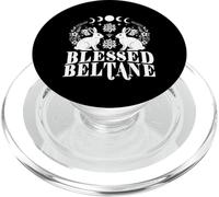 Blessed Beltane Blessings May Day Celebrations Pagan Rabbit PopSockets PopGrip for MagSafe