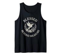 Blessed Beyond Measure Dove Christian Tank Top