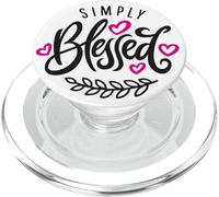 Blessed Beyond Measure Simply Blessed Family Blessing Faith PopSockets PopGrip for MagSafe