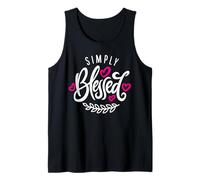 Blessed Beyond Measure Simply Blessed Family Blessing Faith Tank Top